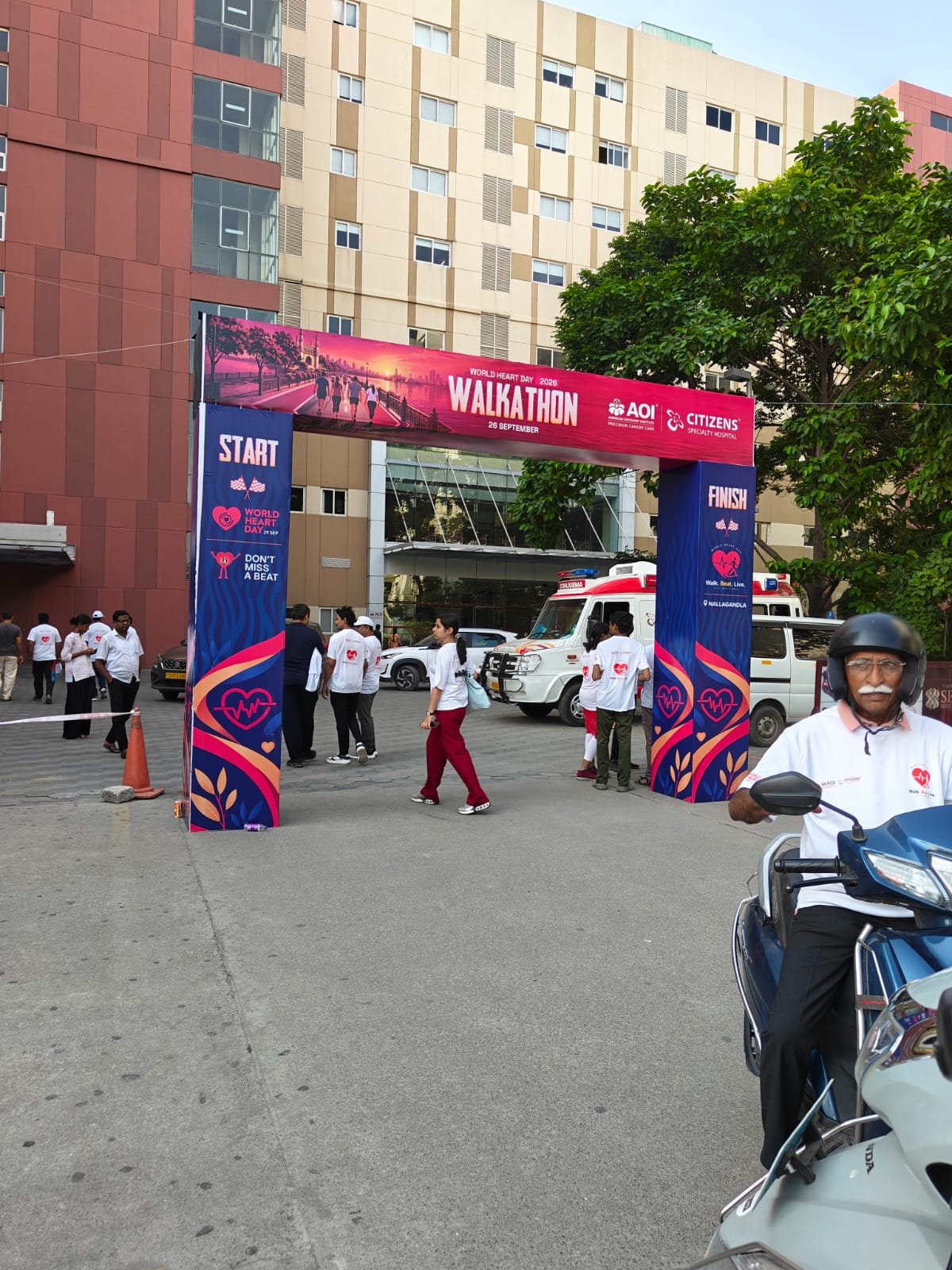 2. Walkthon entrance at Citizen hospitals .jpeg